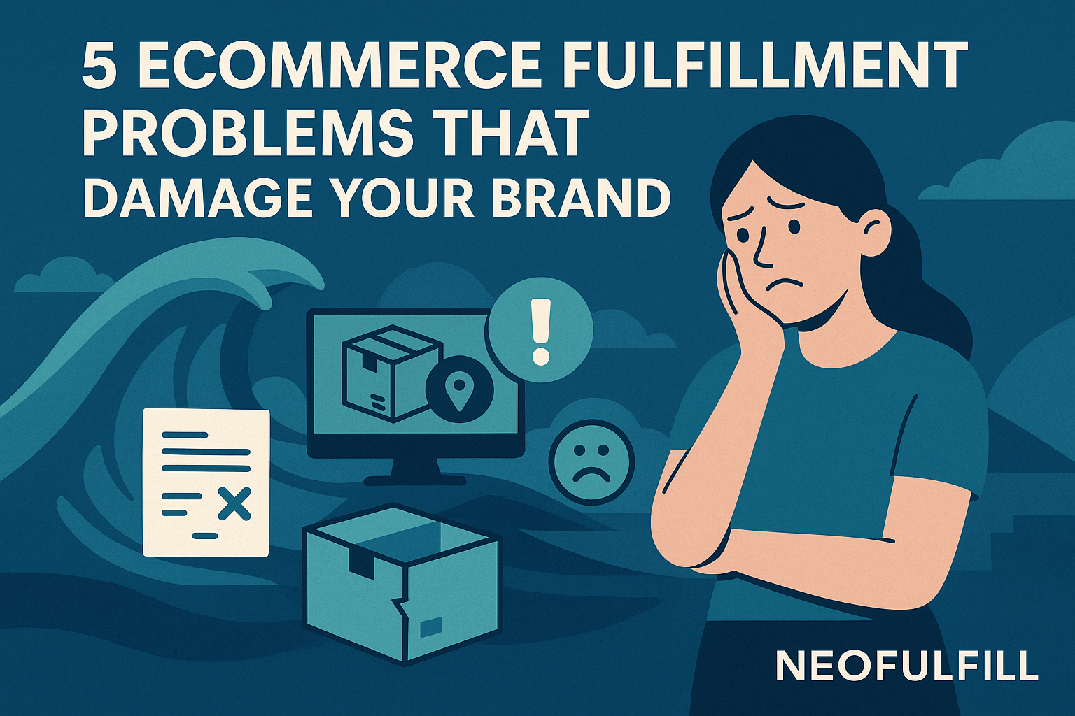 Ecommerce fulfillment problems leading to refunds and negative reviews